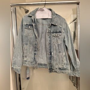 Distressed Jean jacket
